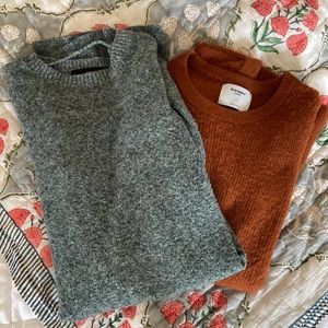 Maternity sweater bundle - ASOS and Old Navy